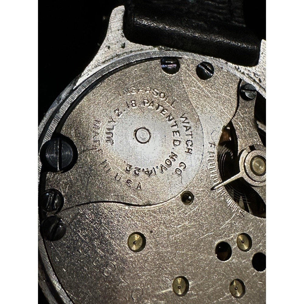 Vint Ingersoll Mickey Mouse Watch Original Band Parts Repair - Picture 7 of 9